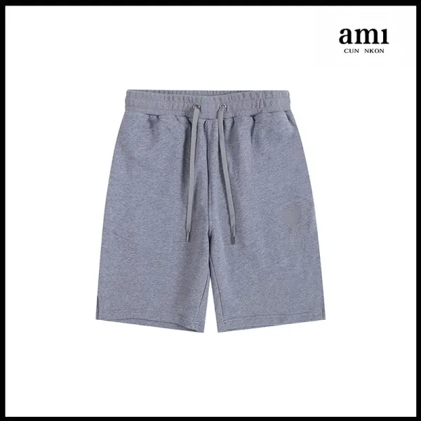 Ami Cun Nkon Gray Sweat Shorts - 1