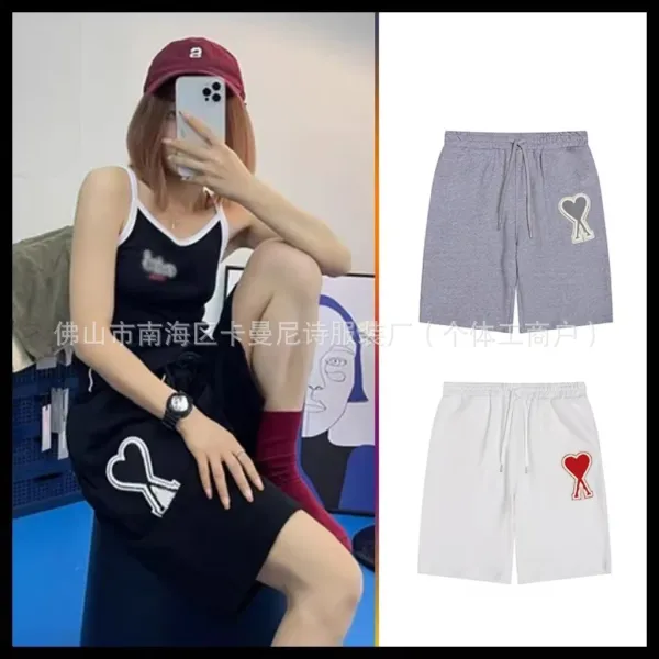 Ami Cun Nkon Lemon Yellow Drawstring Shorts - 22
