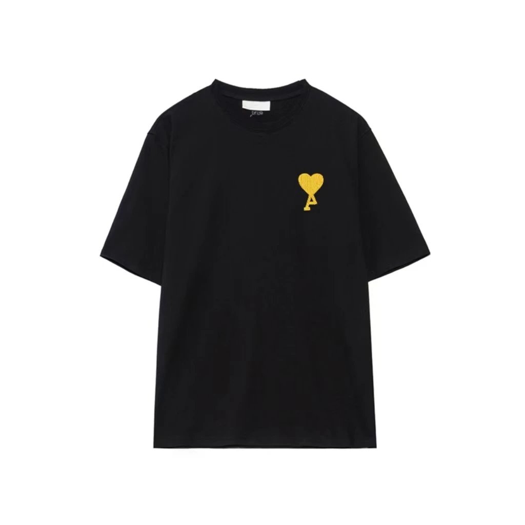 黑色【910金色爱心刺绣款】