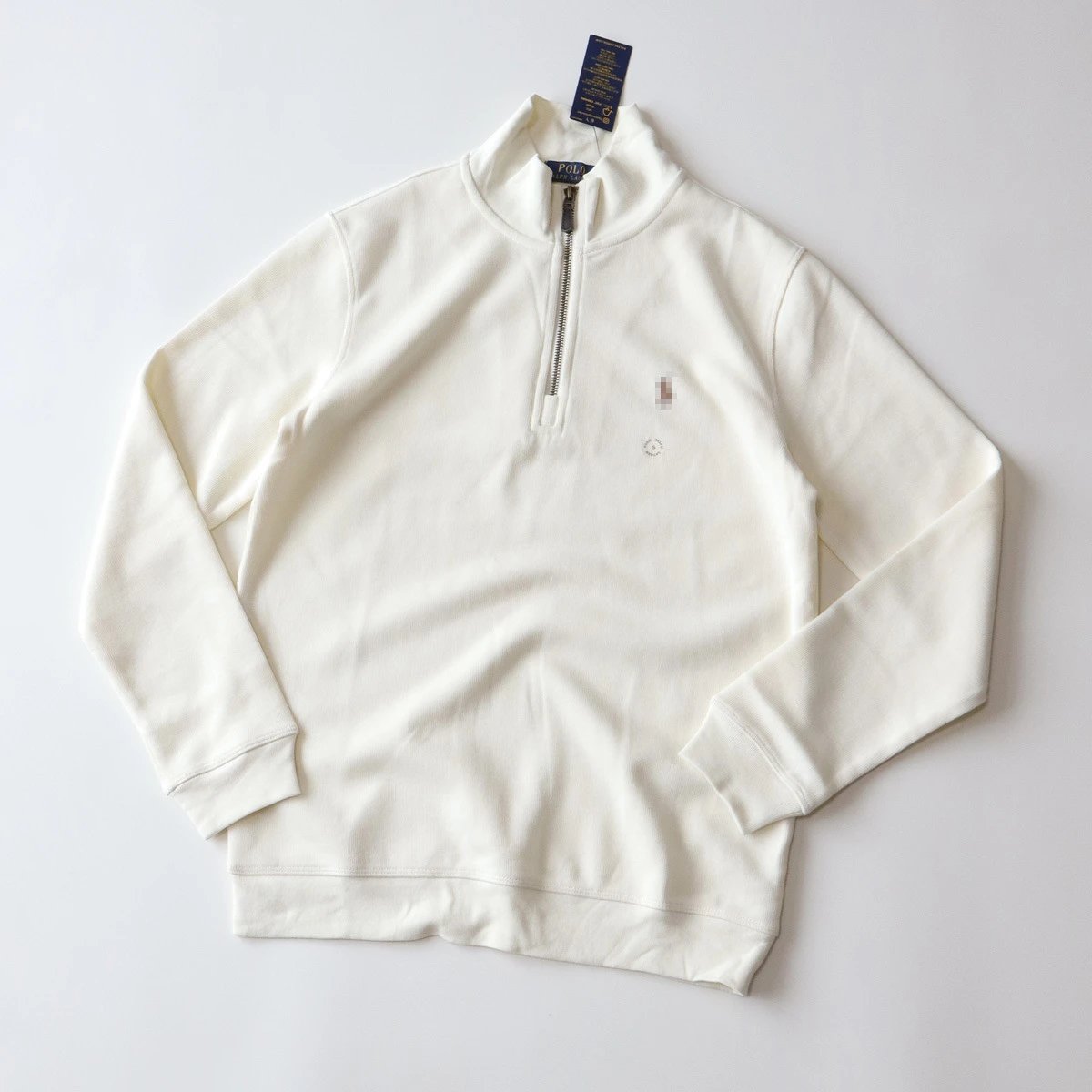 Ralph Lauren Polo Rugby Half-Zip Sweater Forest Green - 13