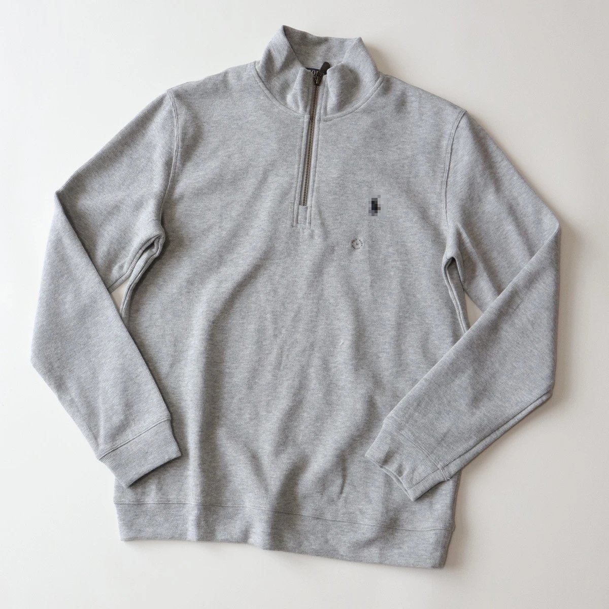 Ralph Lauren Polo Rugby Half-Zip Sweater Forest Green - 15