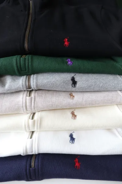Ralph Lauren Polo Rugby Half-Zip Sweater Forest Green - 3