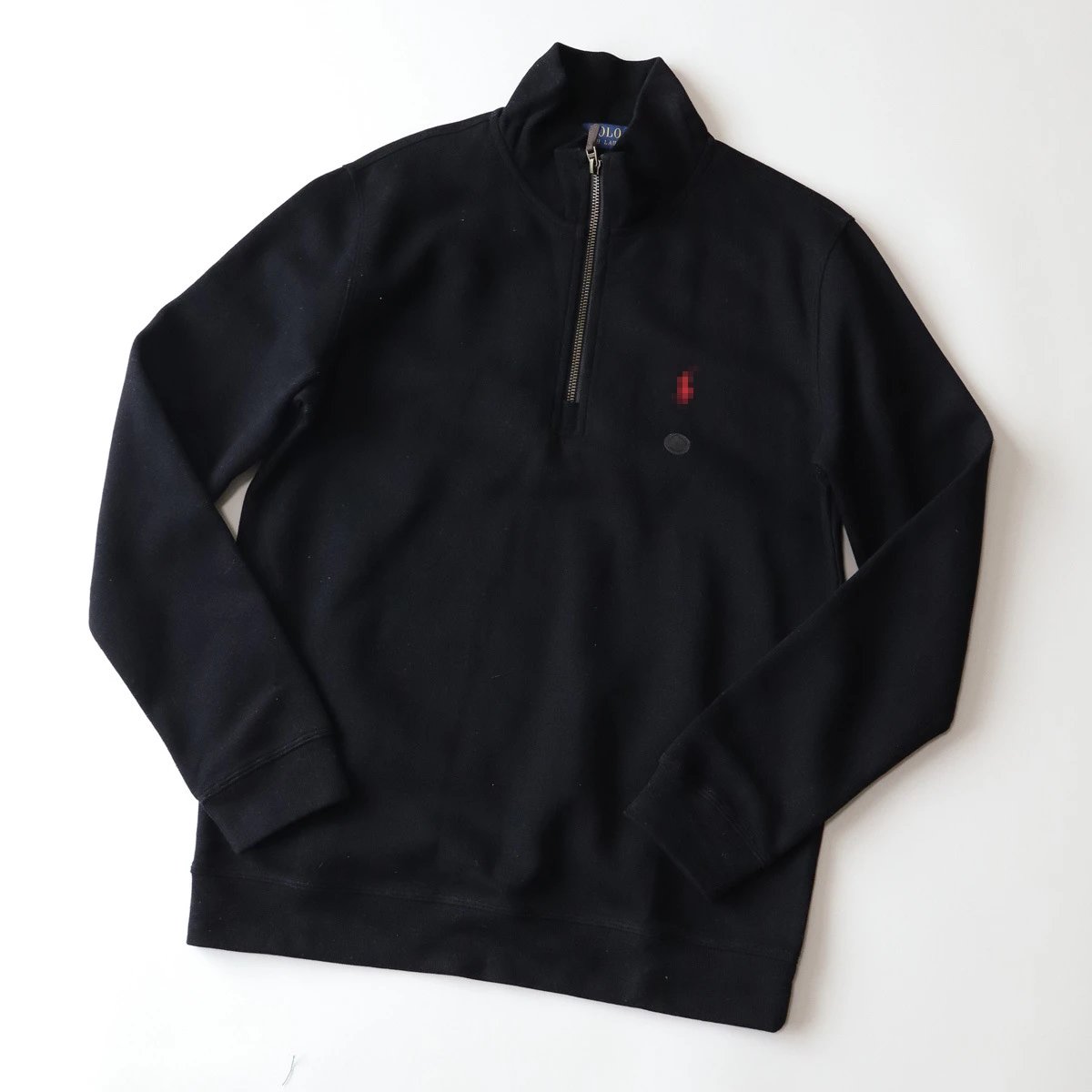 Ralph Lauren Polo Rugby Half-Zip Sweater Forest Green - 12