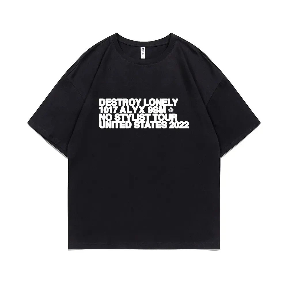 ALYX Destroy Lonely Tour Black Star Graphic T-Shirt