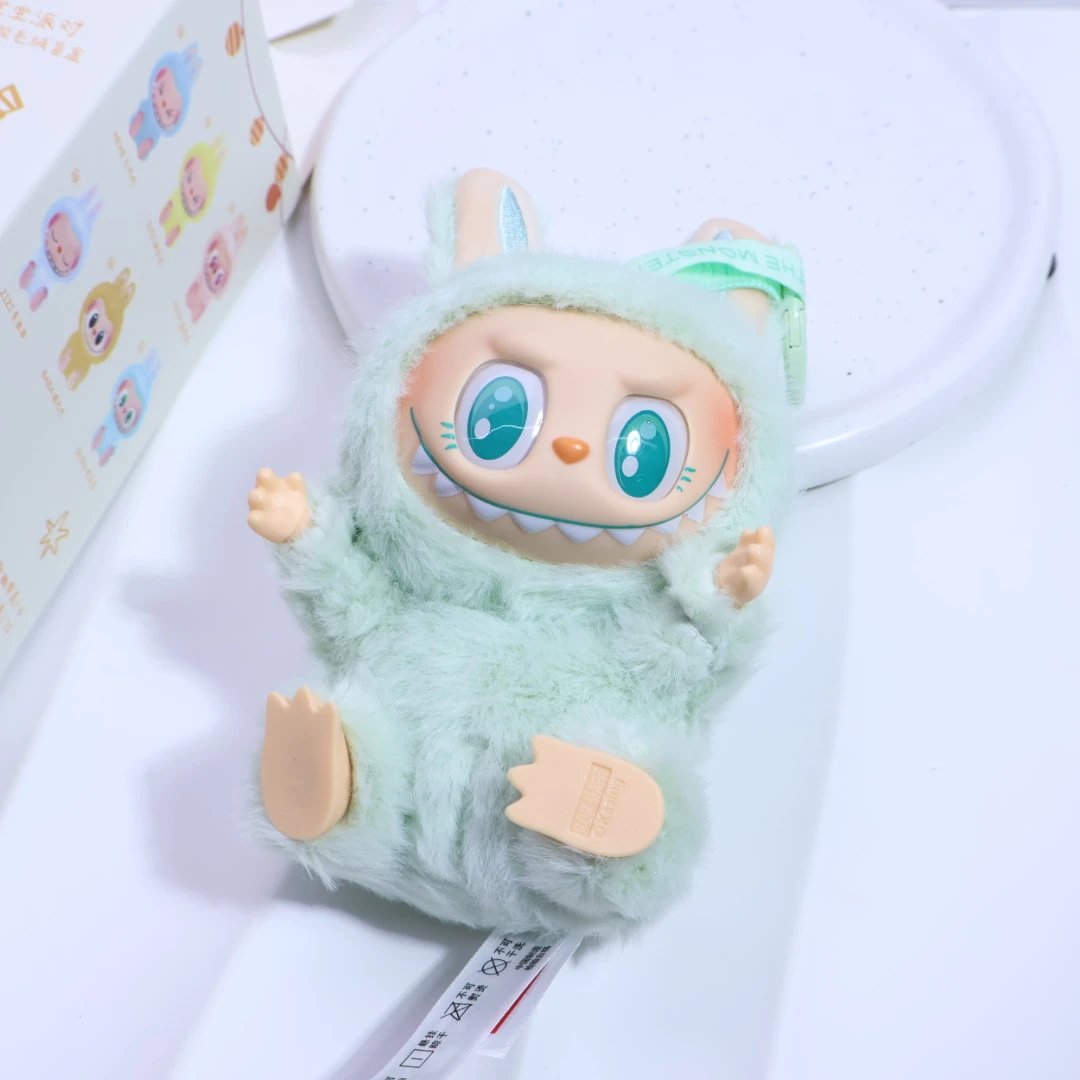 ShoesLabubu Green Monster Plush Toy Cute Collectible Gift