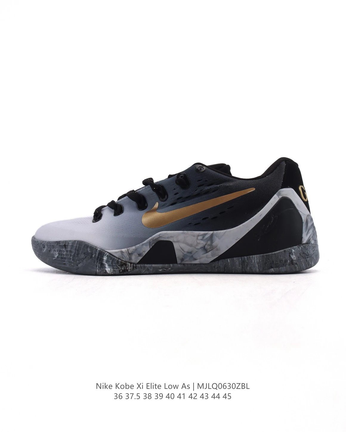 Nike Kobe XI Elite Low AS Gold Swoosh Basketball Shoes