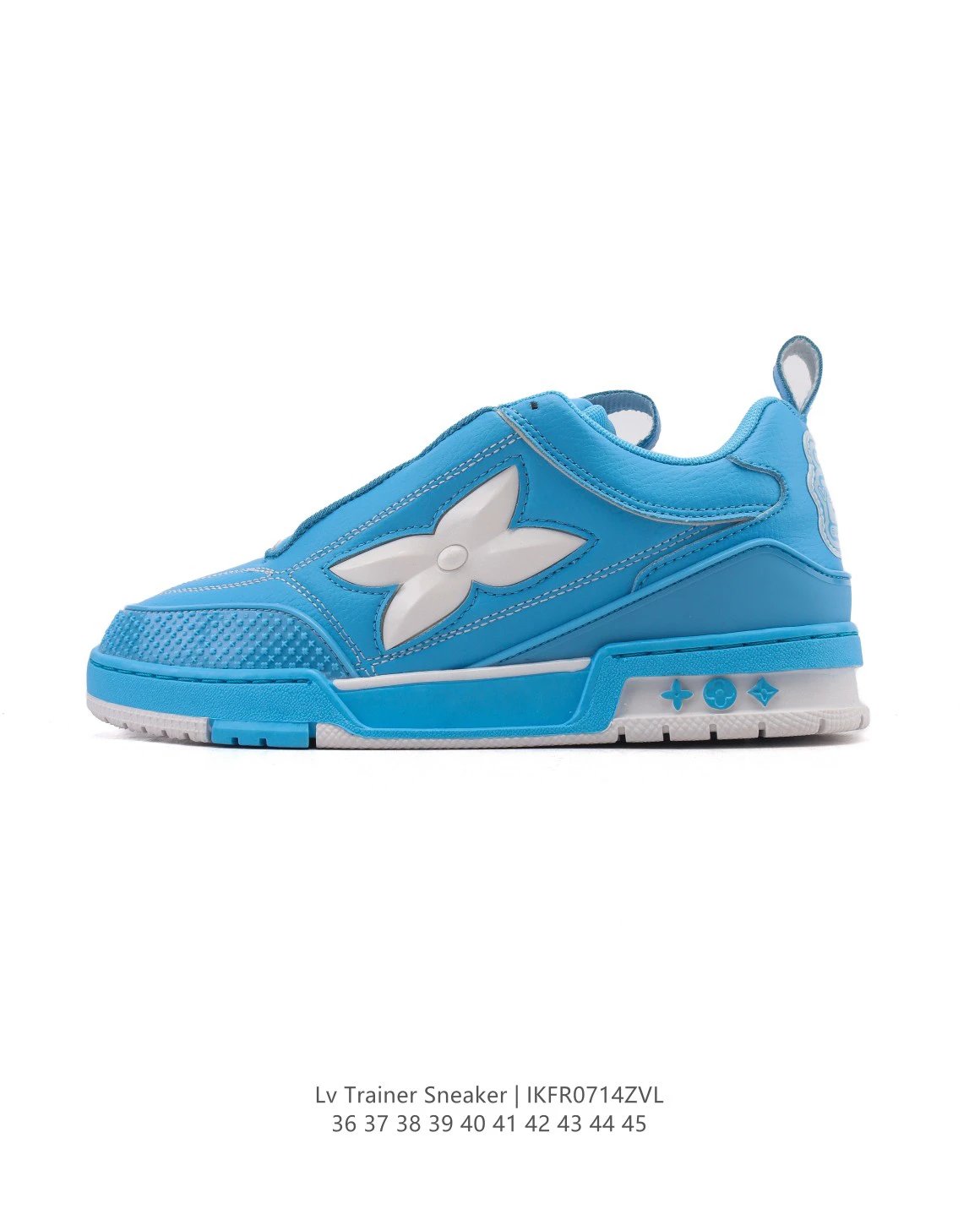 Louis Vuitton LV Trainer Blue Sneakers