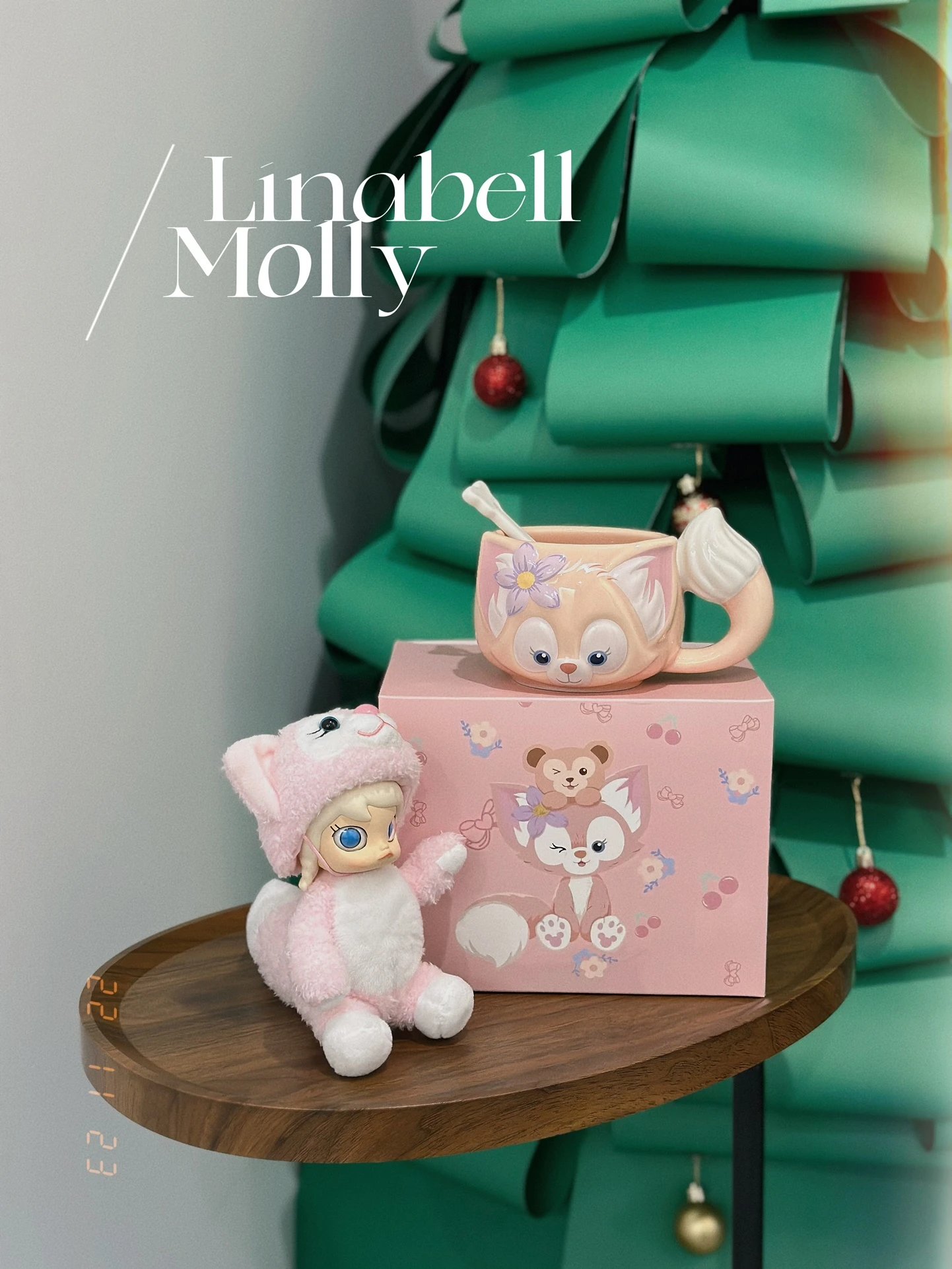 Linabell Molly Pink Doll & Mug Set Limited Edition