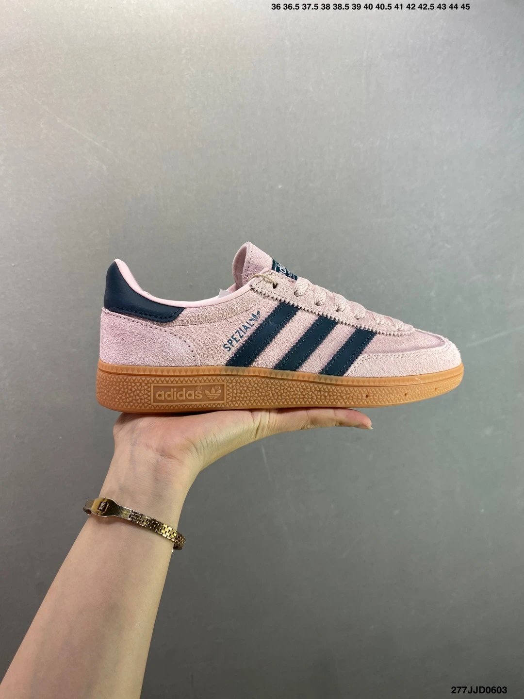 Adidas Spezial Pink Suede Retro Gum Sole Shoes
