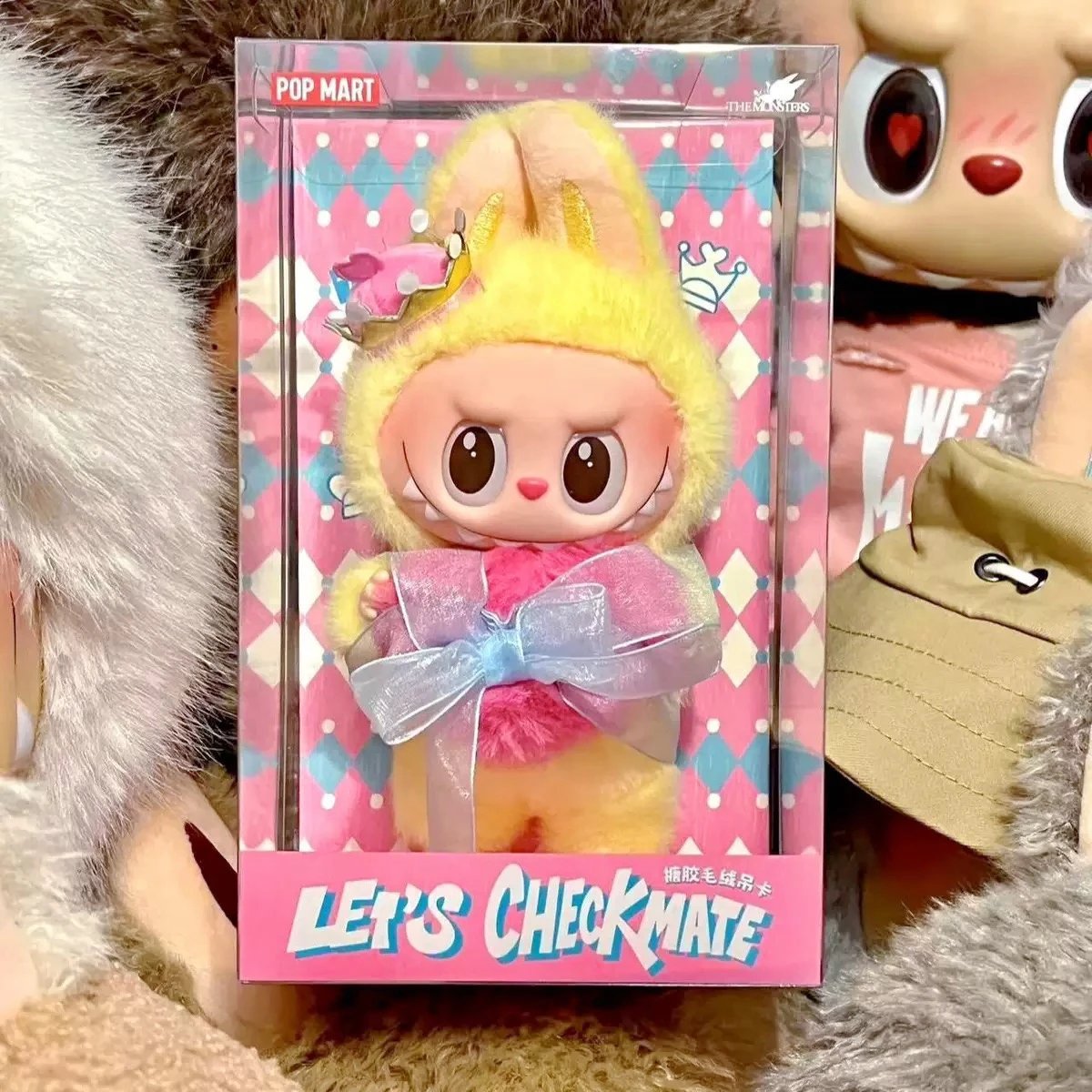 POP MART ShoesLabubu Checkmate Bunny Blind Box Toy
