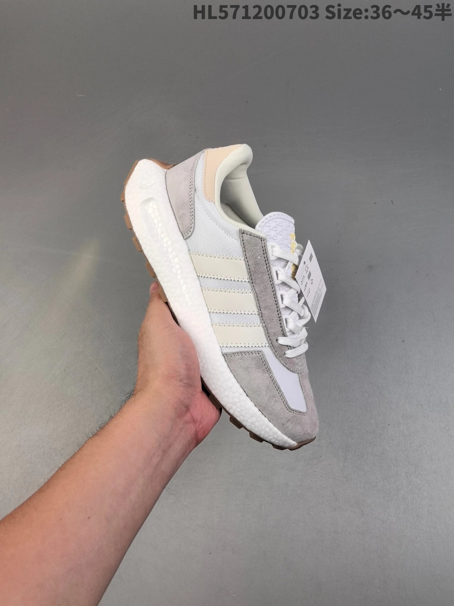 Adidas Retro Boost Running Shoes HL571200703 Casual Sneakers