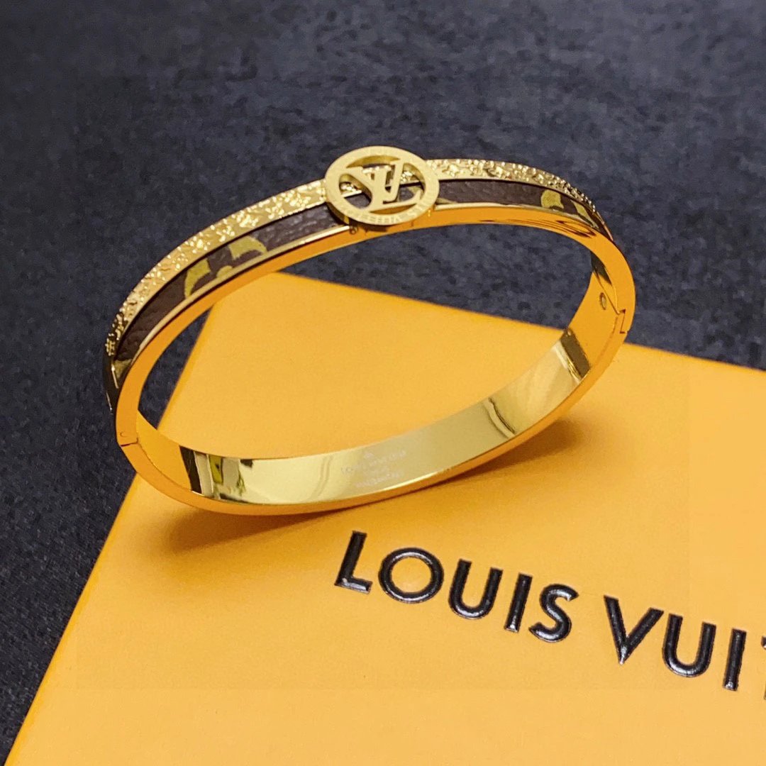 Louis Vuitton Gold Women Bracelet Jewelry