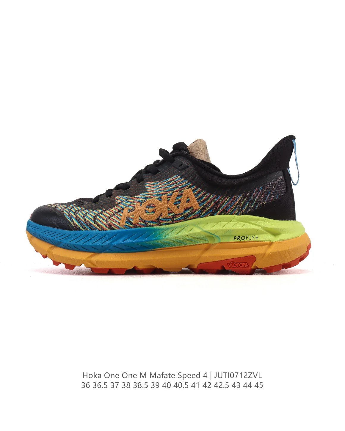 HOKA Mafate Speed 4 Men Trail Running Shoes Vibram Cushion