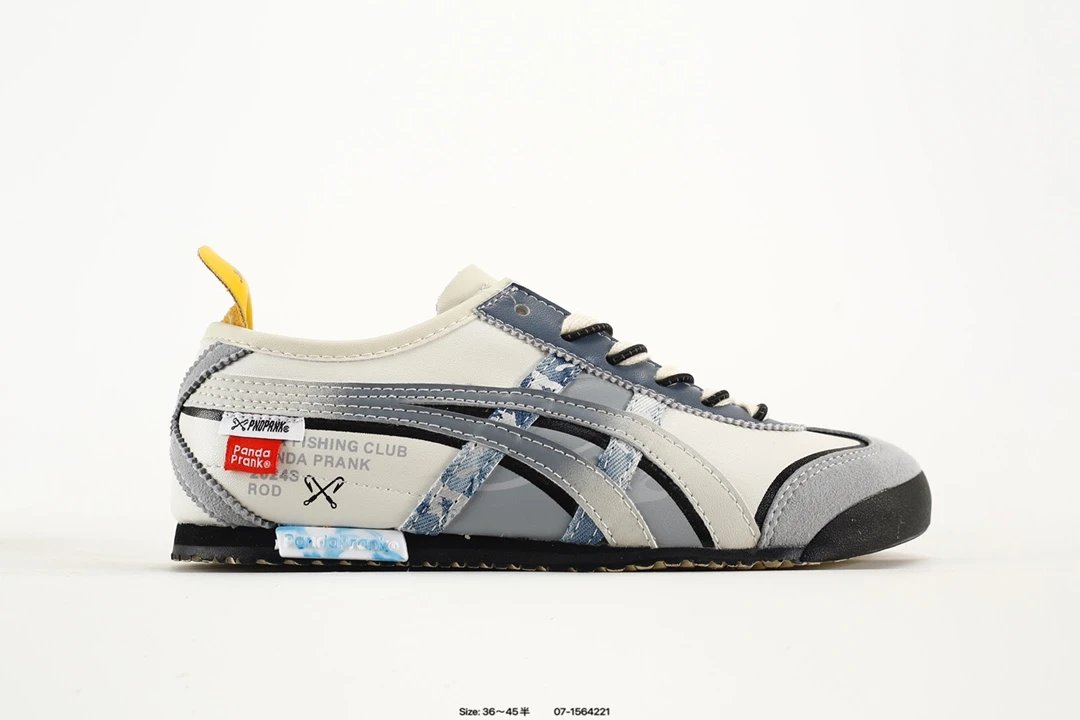Onitsuka Tiger Panda Pranke Retro Leather Casual Sneakers
