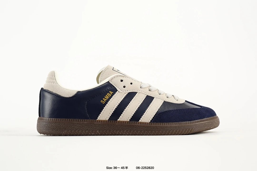 Adidas Samba Classic Retro Leather Casual Sneakers