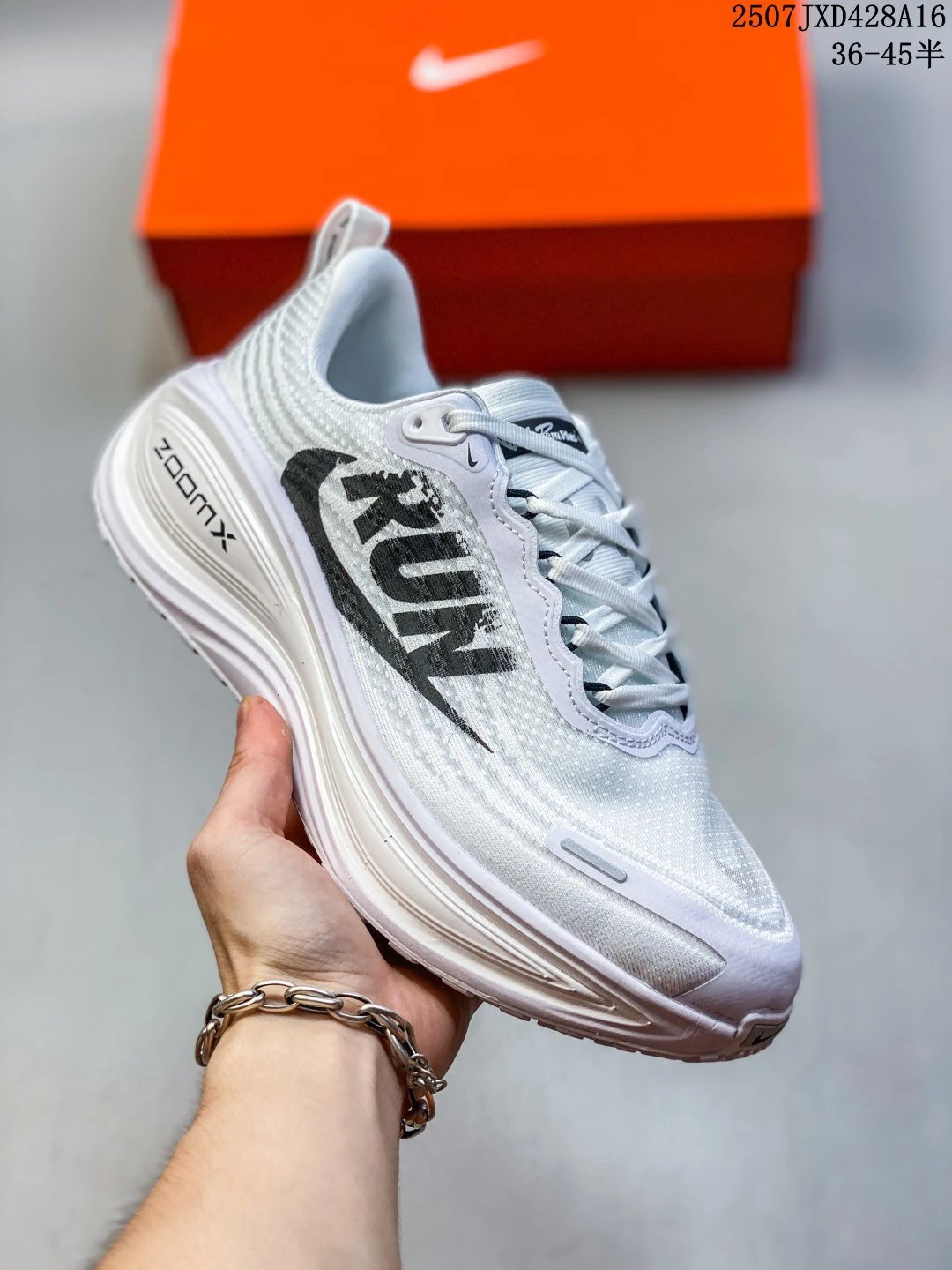 Nike ZoomX Run White Mesh Running Shoes 36-45