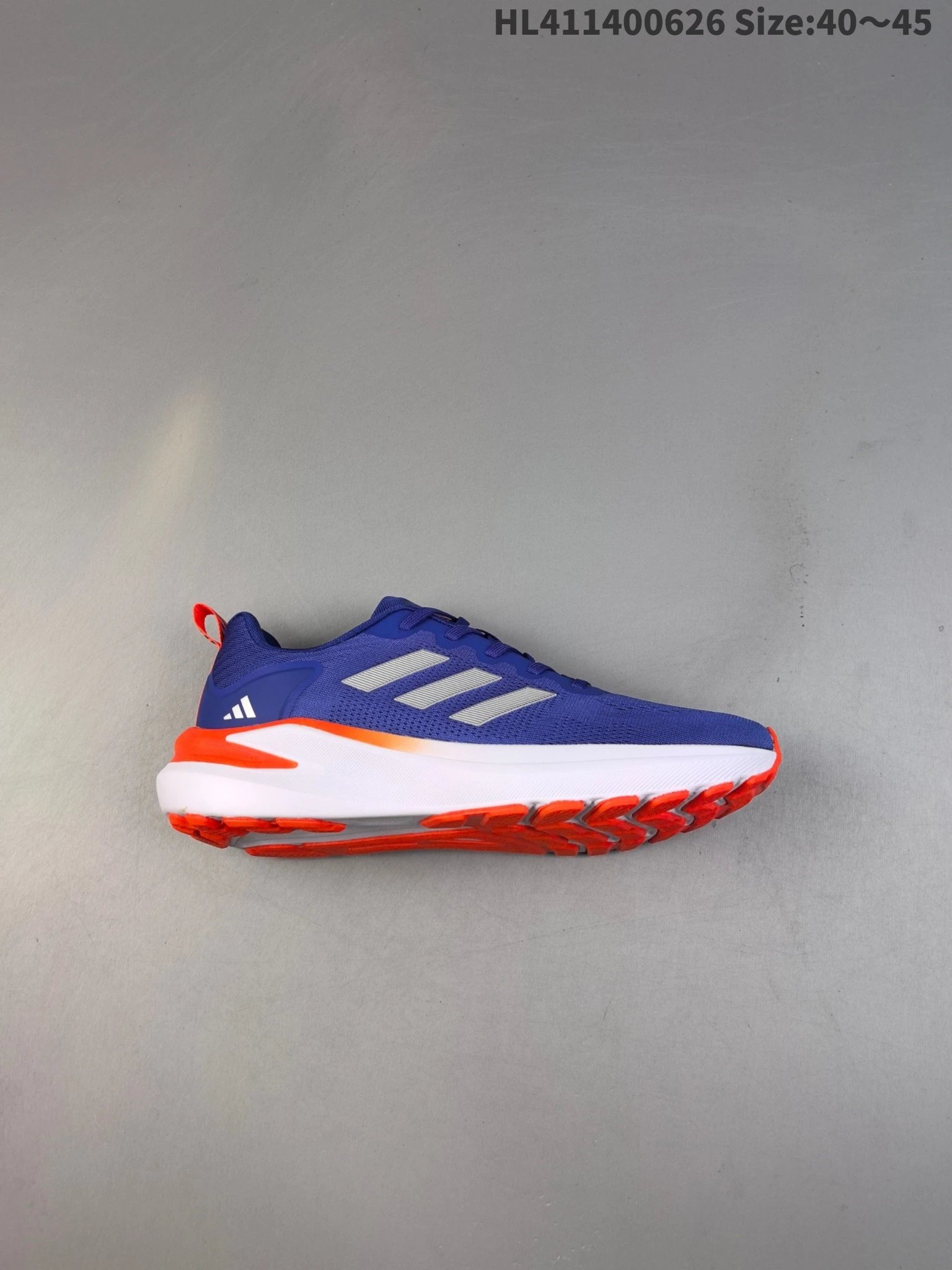 Adidas HL411400626 Men’s Blue Orange Running Shoes