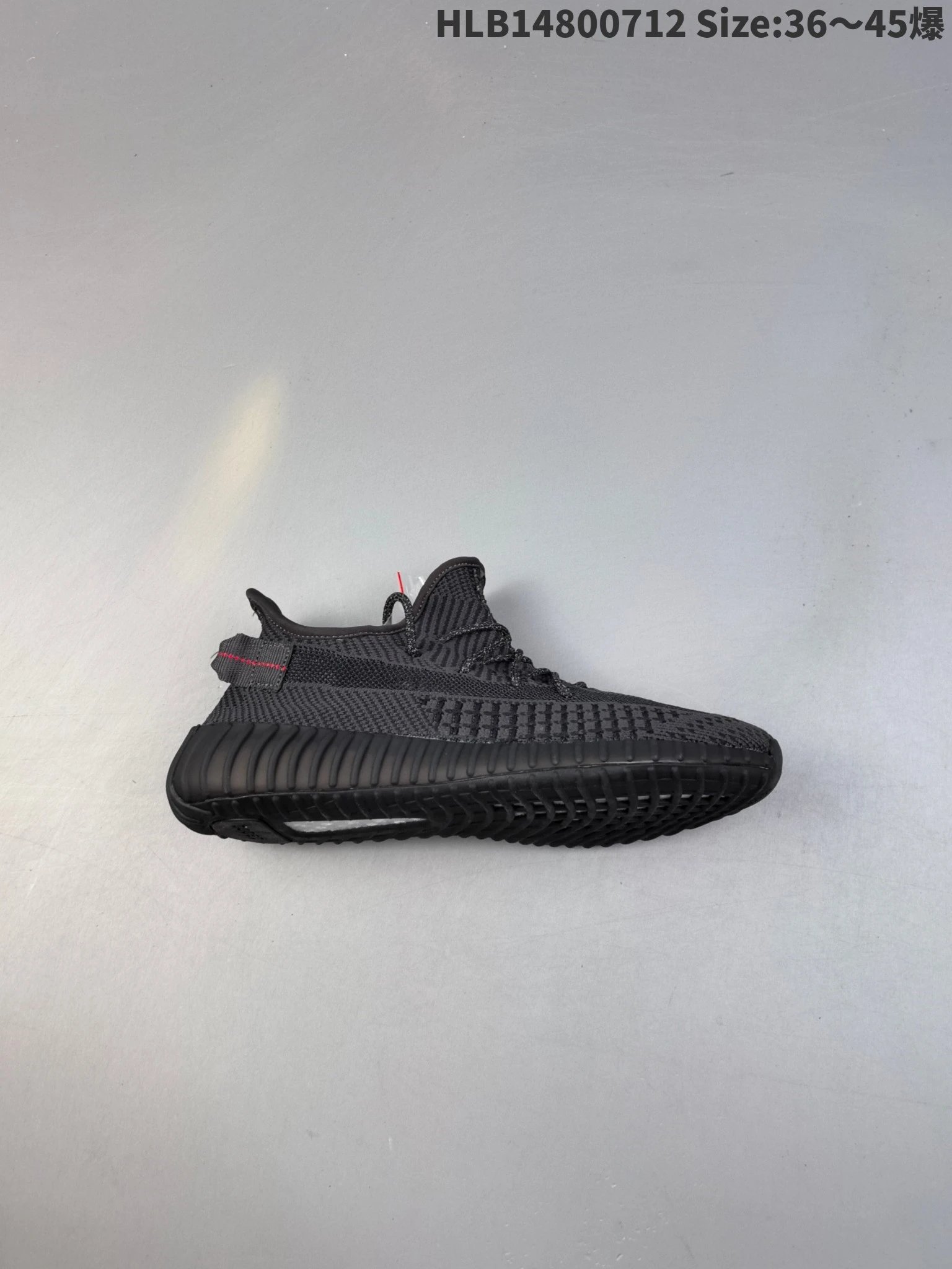 Yeezy Men’s Black Knit Running Shoes Lightweight Comfort 36-45