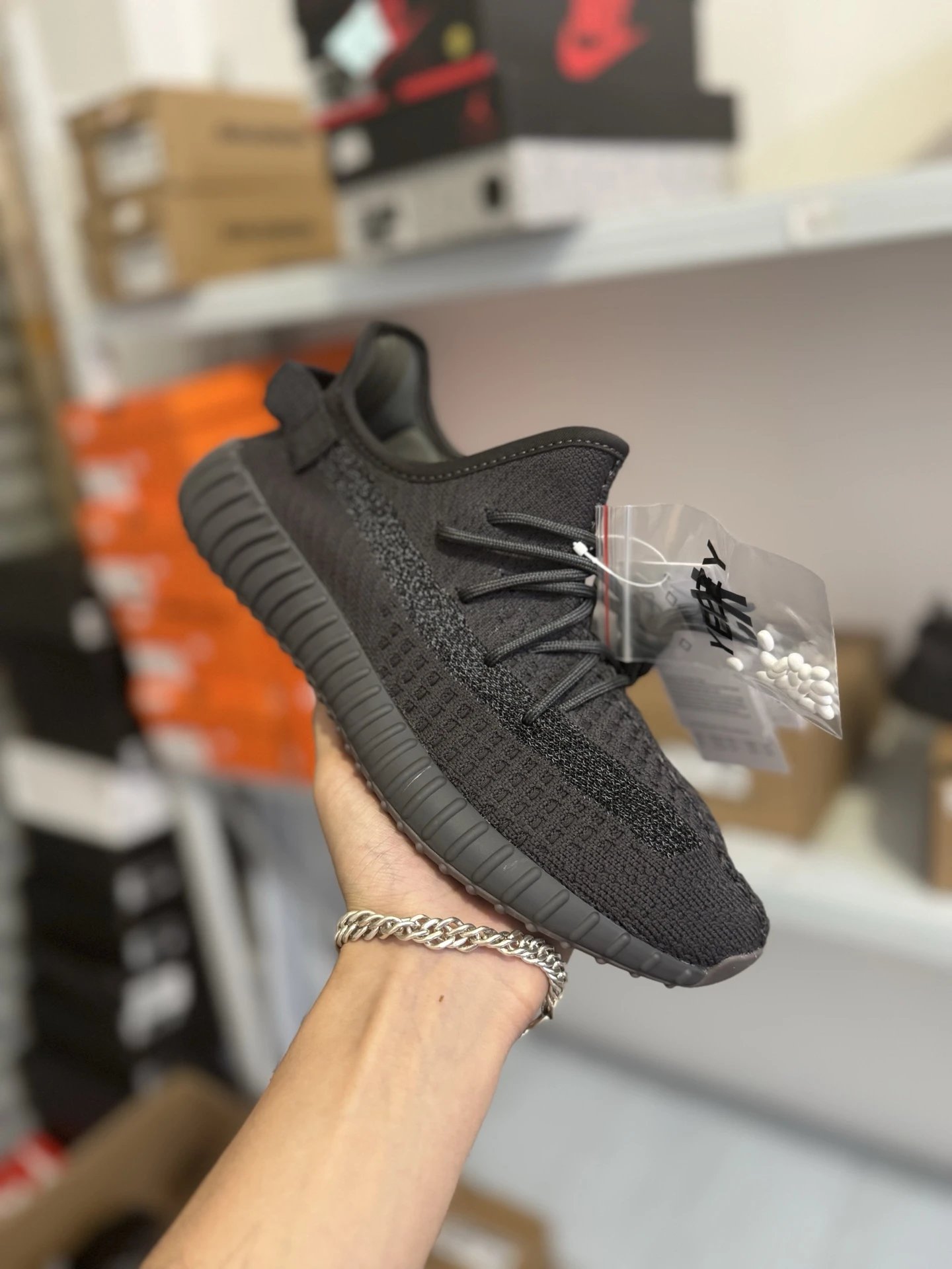 Yeezy Boost 350 V2 Black Running Shoes