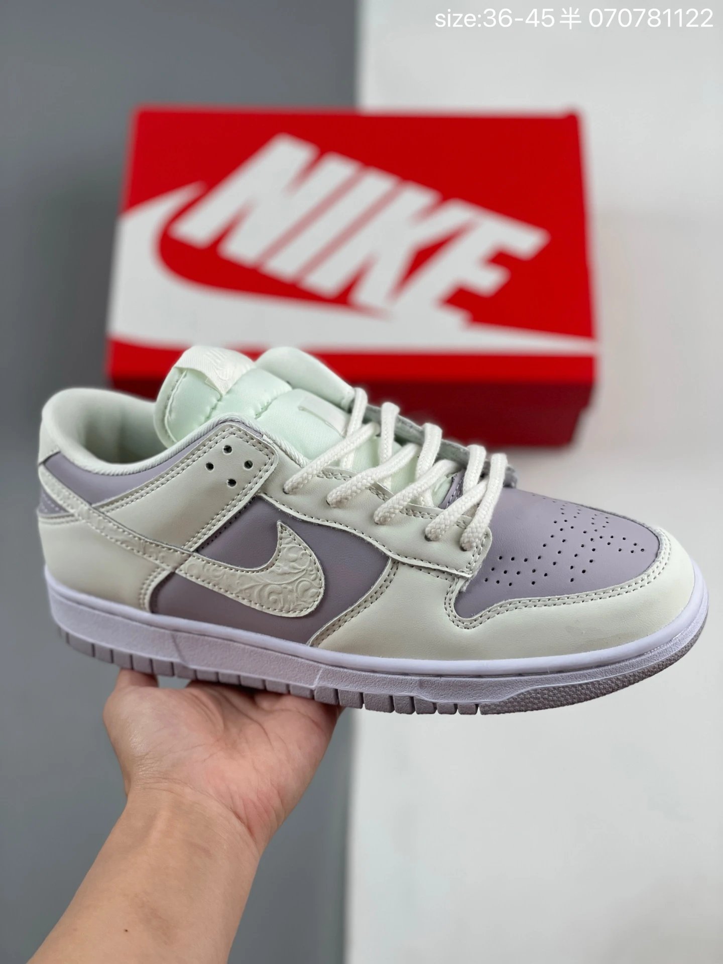 Nike Leather Low Top Casual Sneakers 36-45