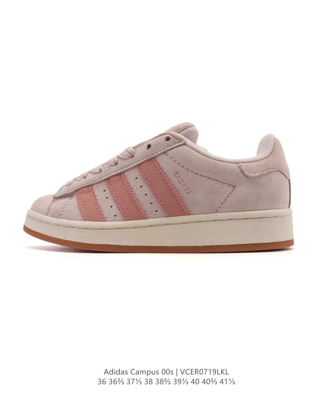 Adidas Campus 00s Suede Pink Sneakers VCER0719LKL
