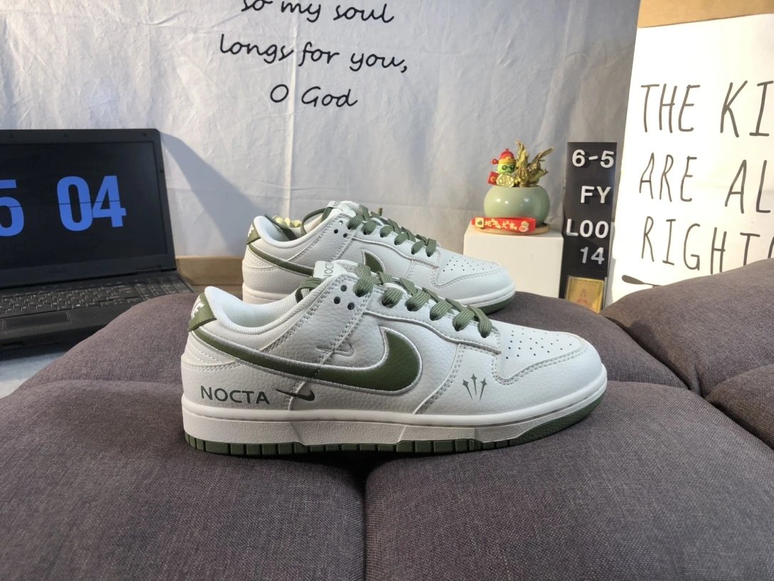 Nike NOCTA Dunk Low White Green Shoes