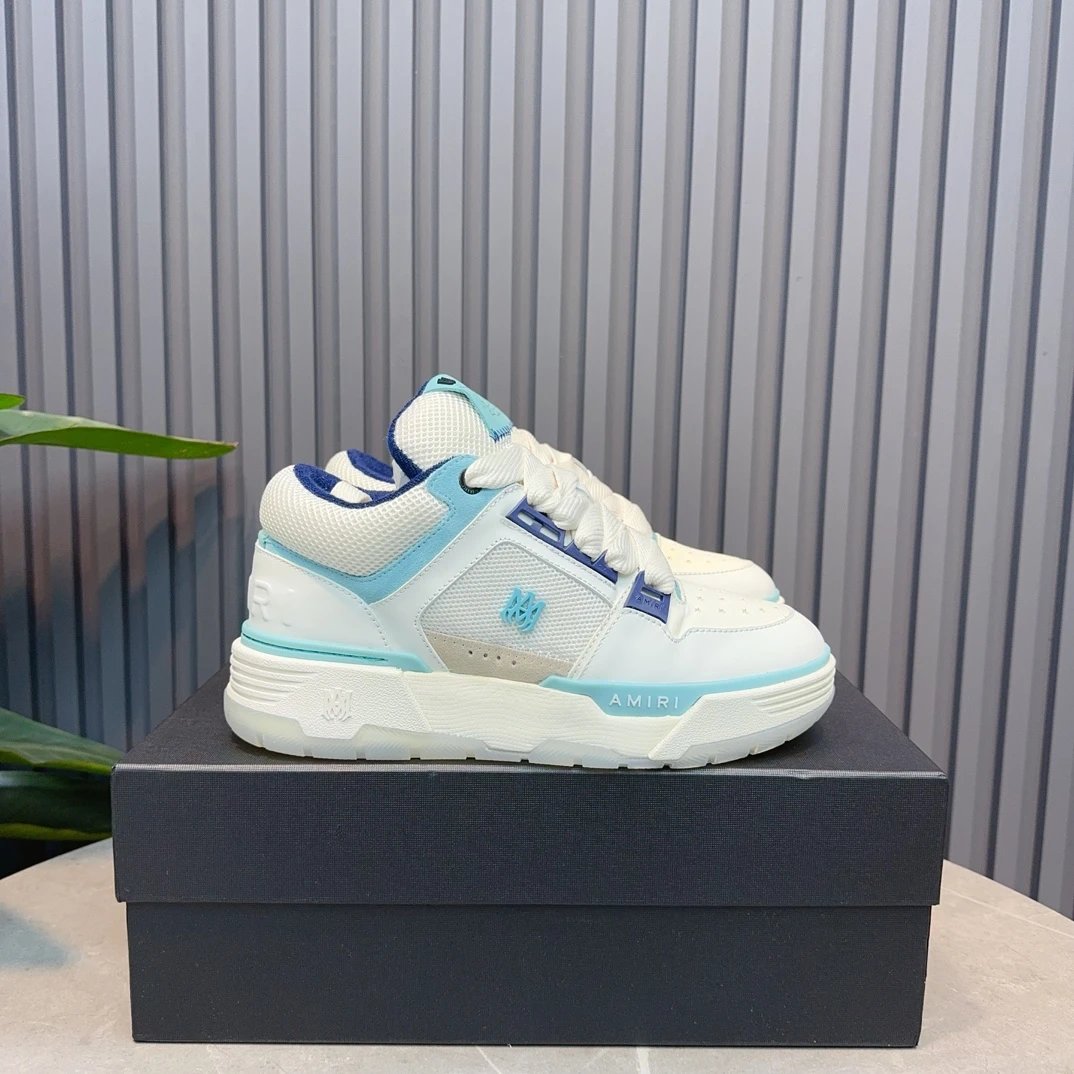 AMIRI Men Retro Blue White Skate Sneakers Shoes