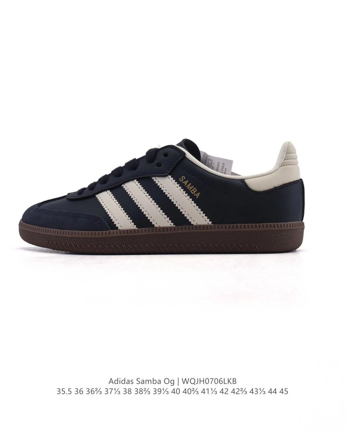 Adidas Samba OG Retro Leather Sneakers WQJH0706LKB Shoes