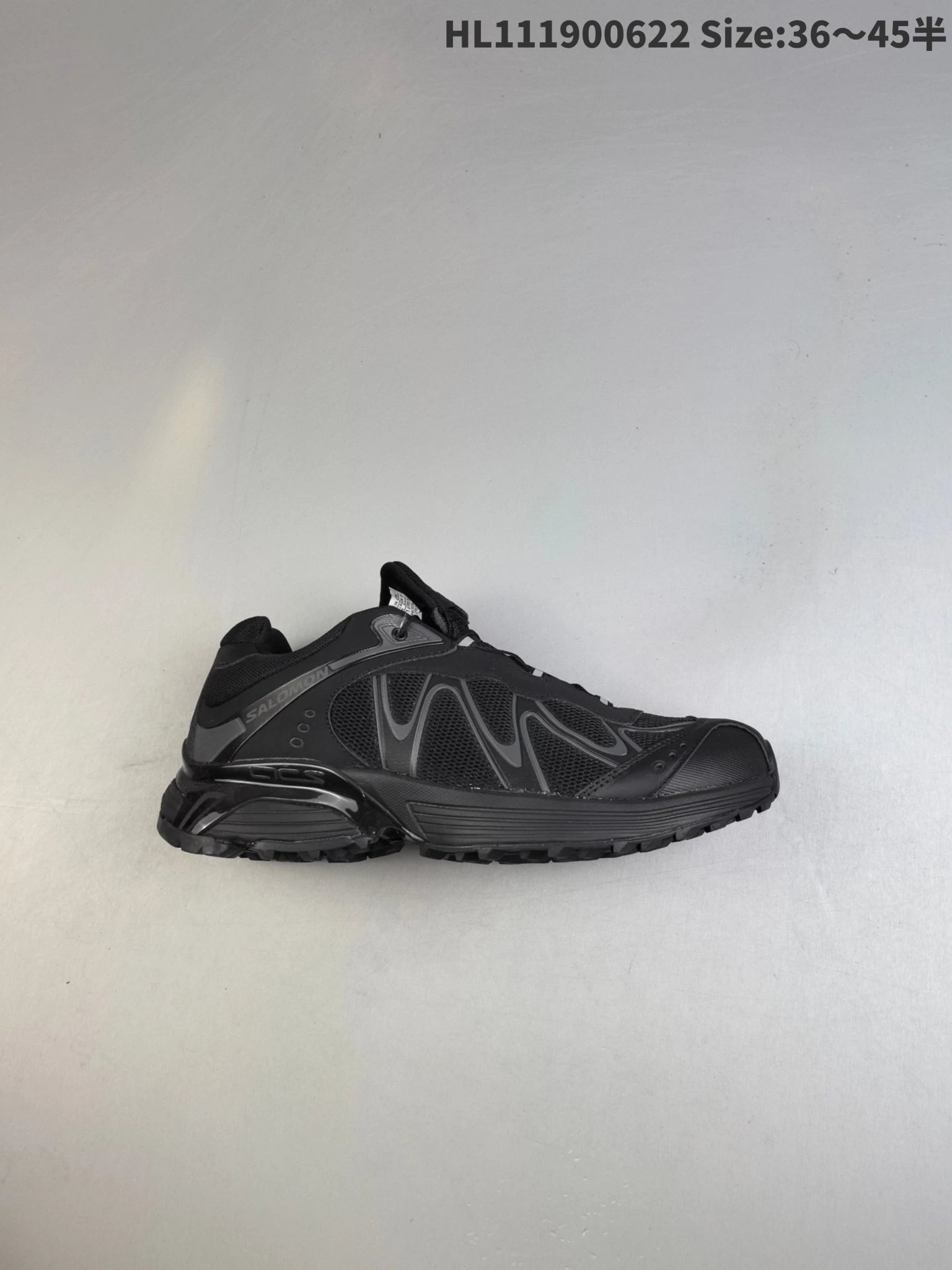 Salomon Black Trail Running Shoes for Men HL111900622