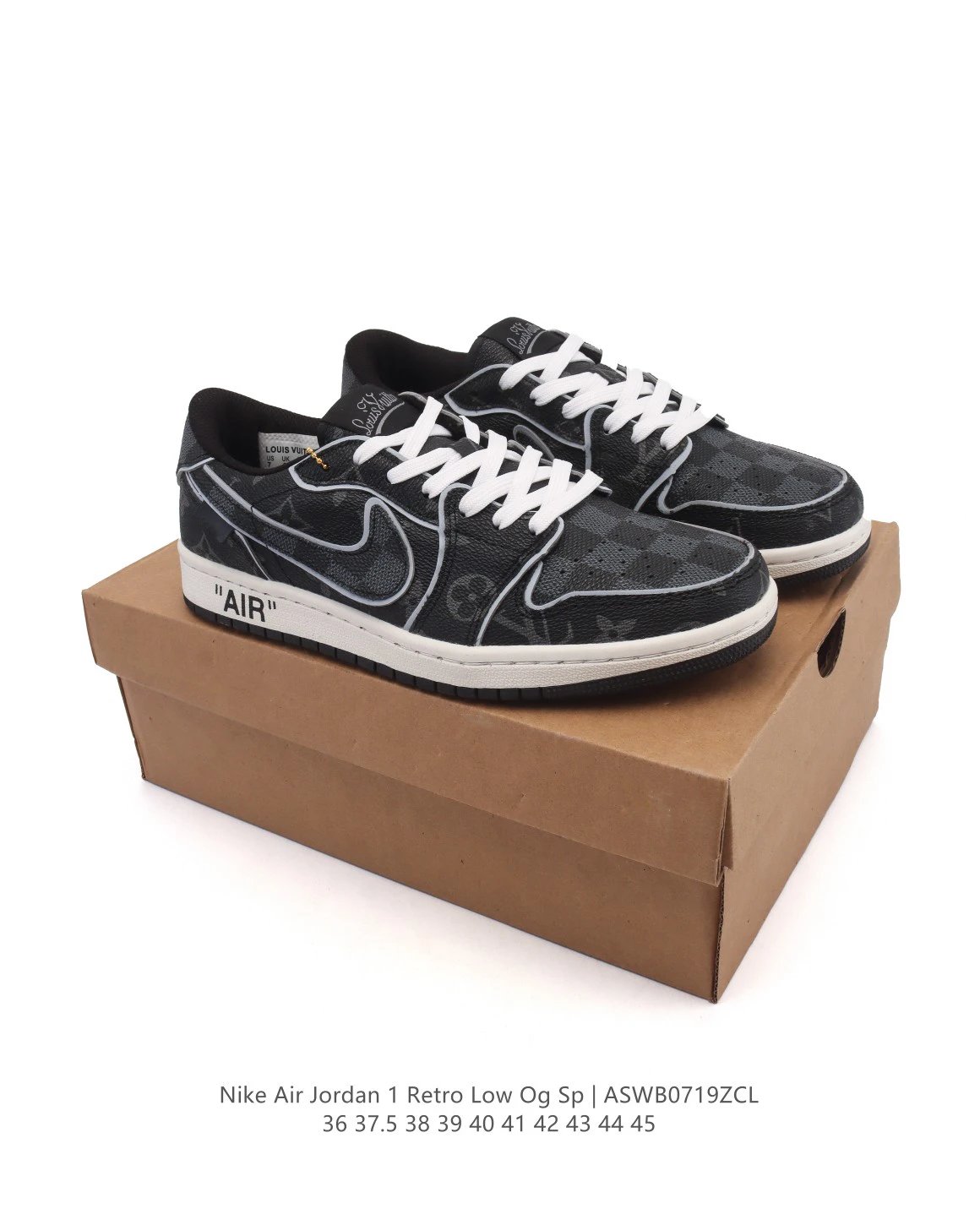 Nike Air Jordan 1 Retro Low OG Black Sneakers
