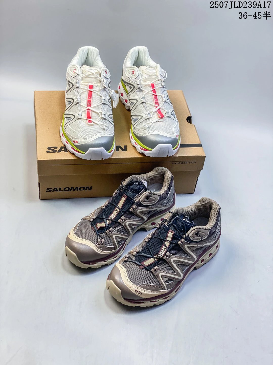 Salomon Outdoor Trail Running Shoes Quicklace Mesh 36-45