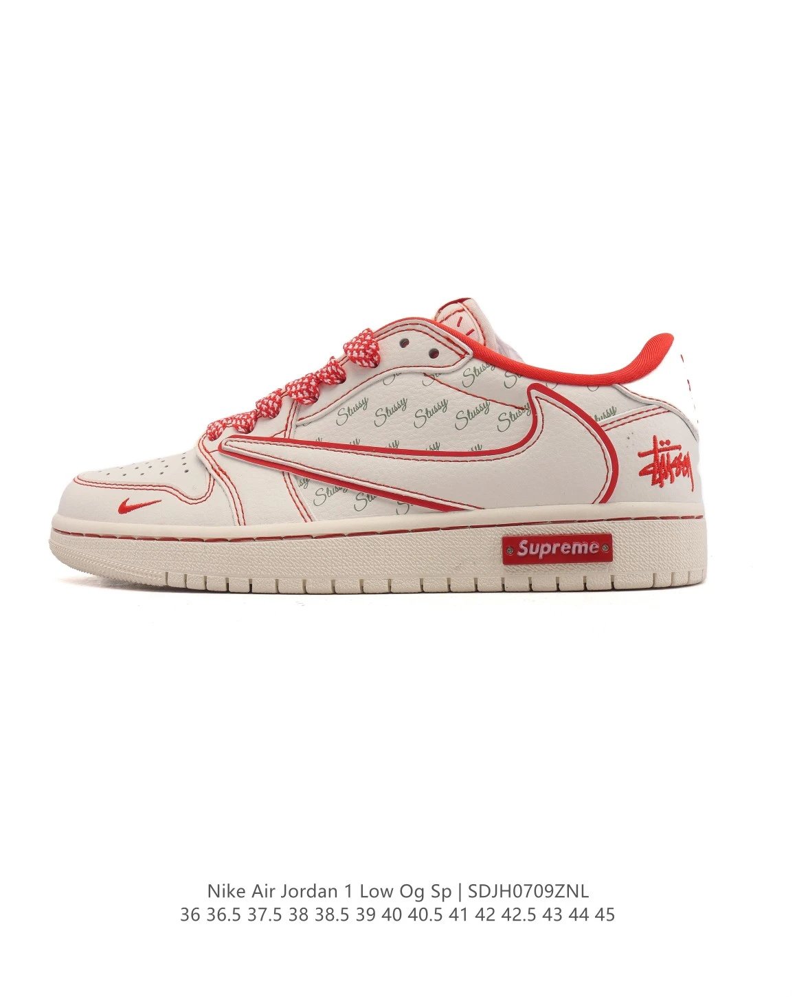 Nike Air Jordan 1 Low OG Red Shoes