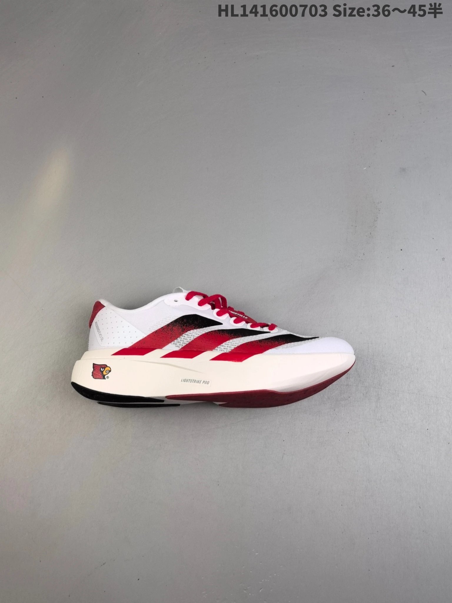 Adidas LightweightStrike Pro Red Running Shoes HL141600703