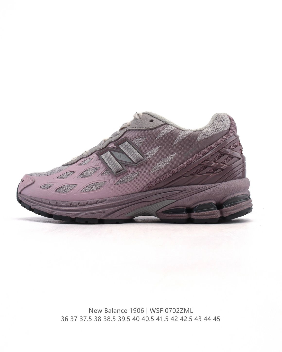 New Balance 1906 Purple Grey Running Shoes WSFΙ0702ZML