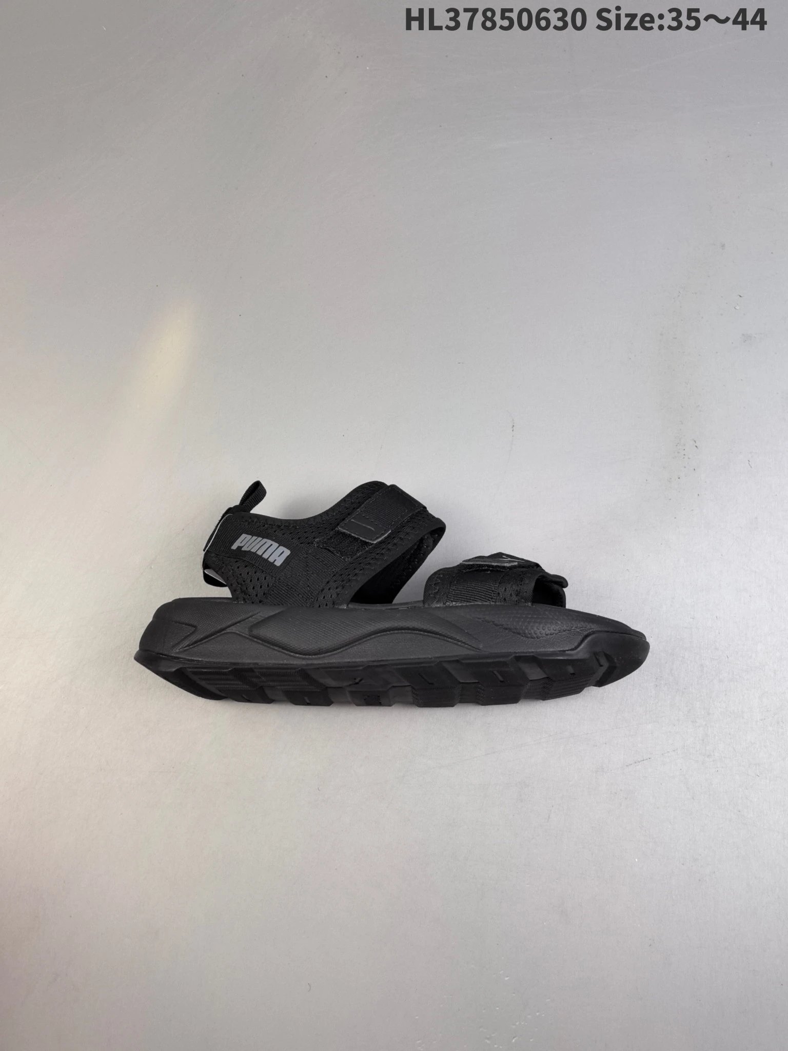 Puma HL37850630 Black Unisex Outdoor Sports Sandals