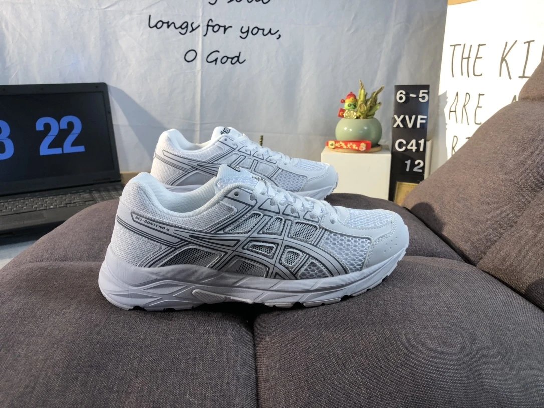 ASICS Gel-Contend 4 Men’s Running Shoes Lightweight Breathable