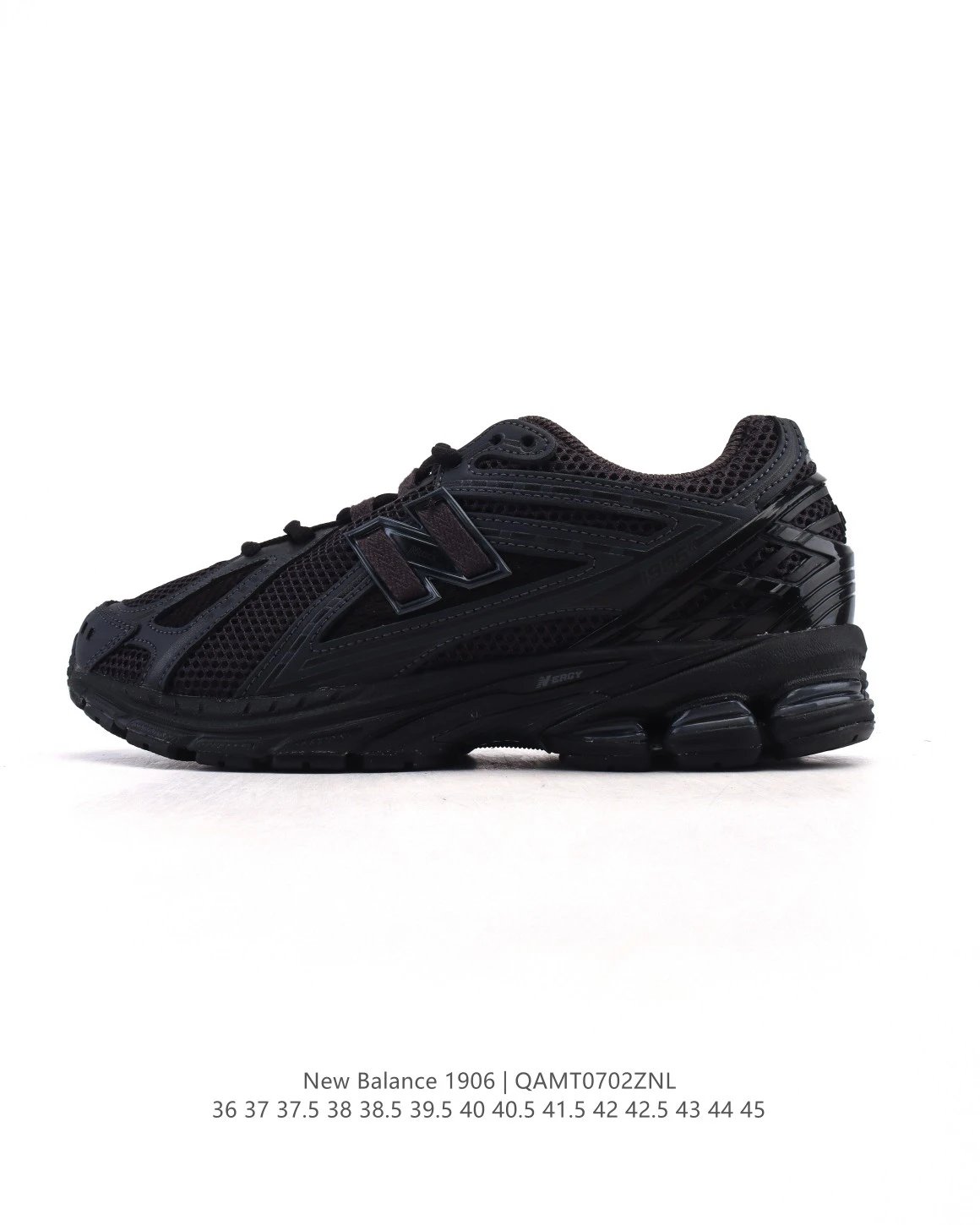 New Balance 1906 Black Mesh Running Shoes
