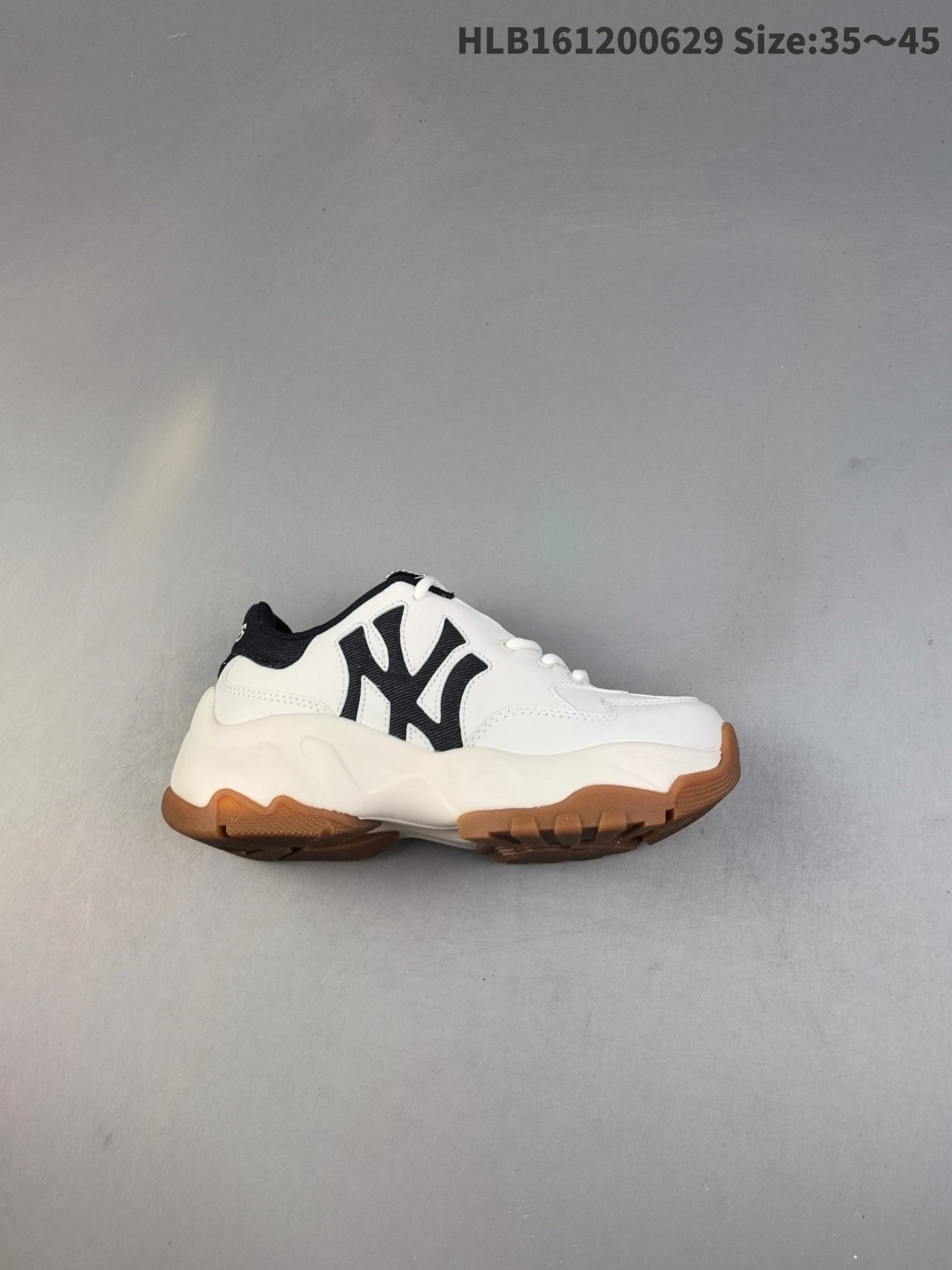 MLB Chunky Sneakers White Leather Casual Shoes