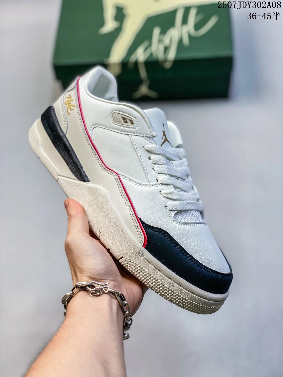 Air Jordan White Black Red Men’s Sneakers 36–45