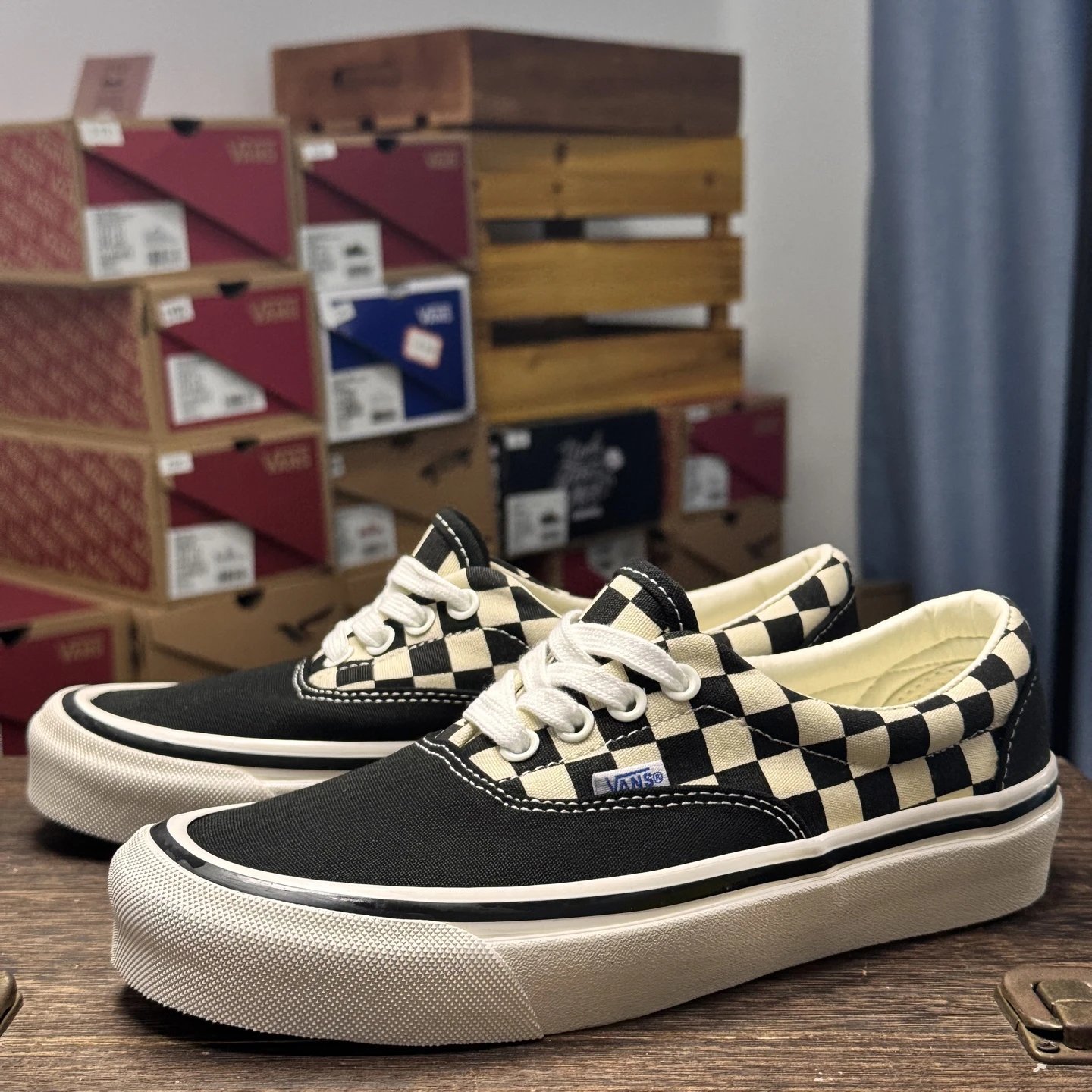 Vans Checkerboard Classic Low Top Skate Shoes