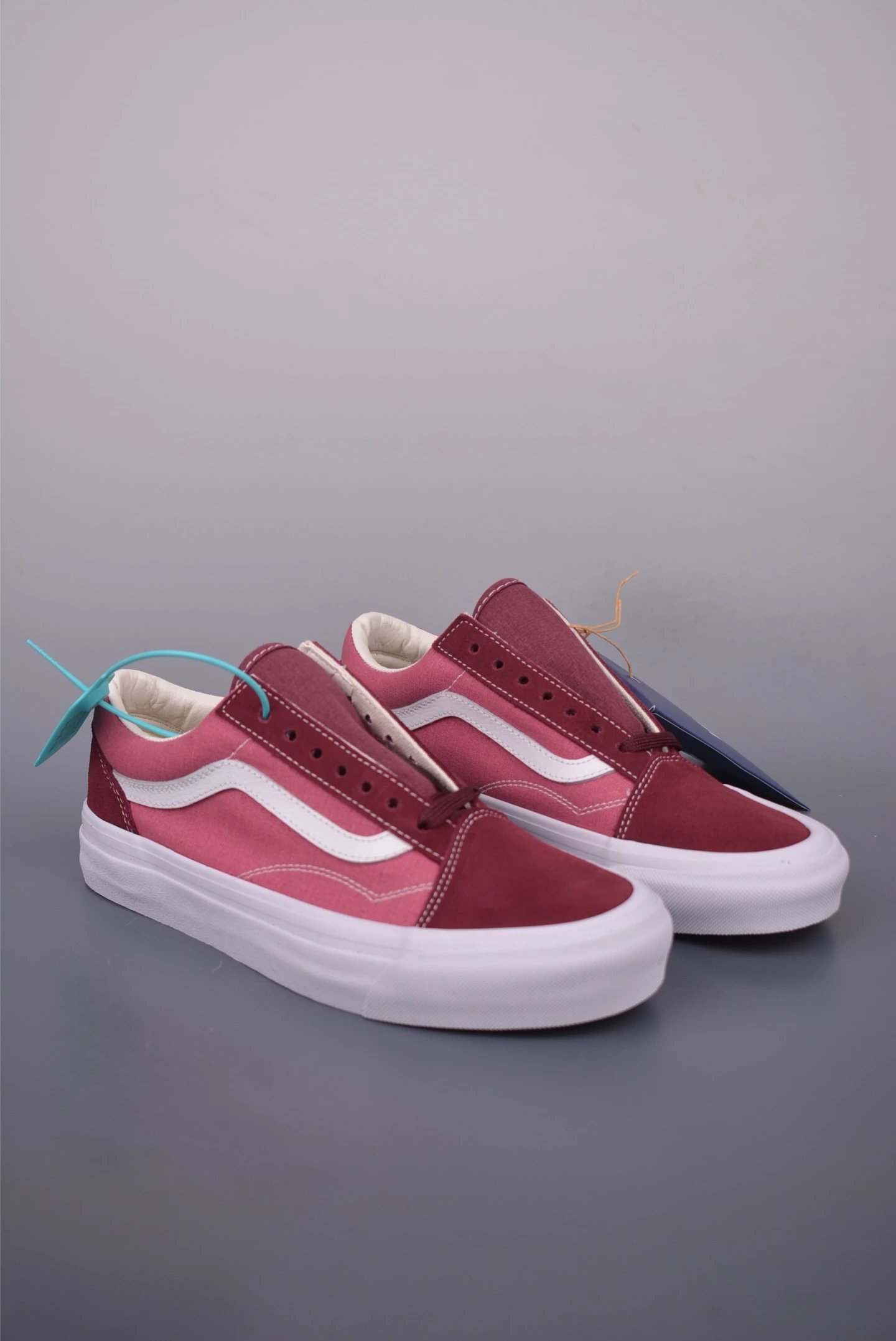 Vans Old Skool Red Canvas Skate Shoes