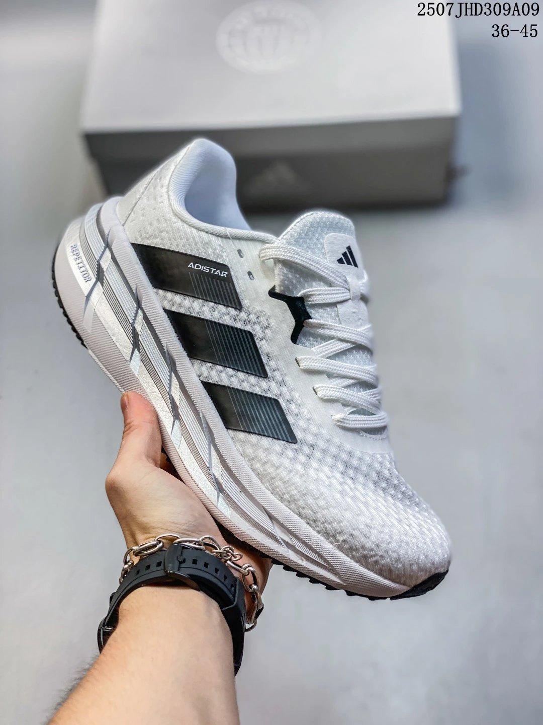 Adidas Adistar Running Shoes Lightweight Breathable Comfort 36-45