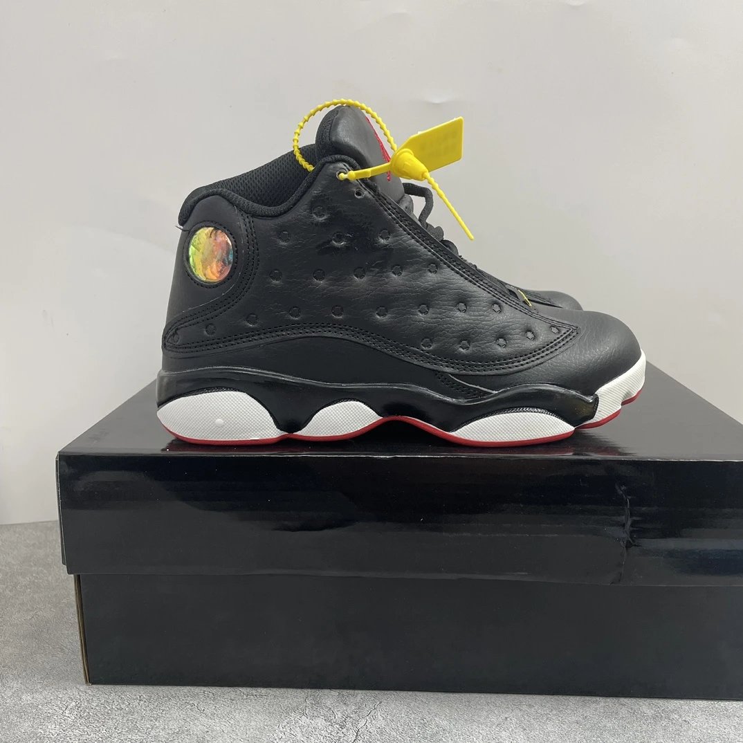 Air Jordan Retro 13 Black Red Sneakers