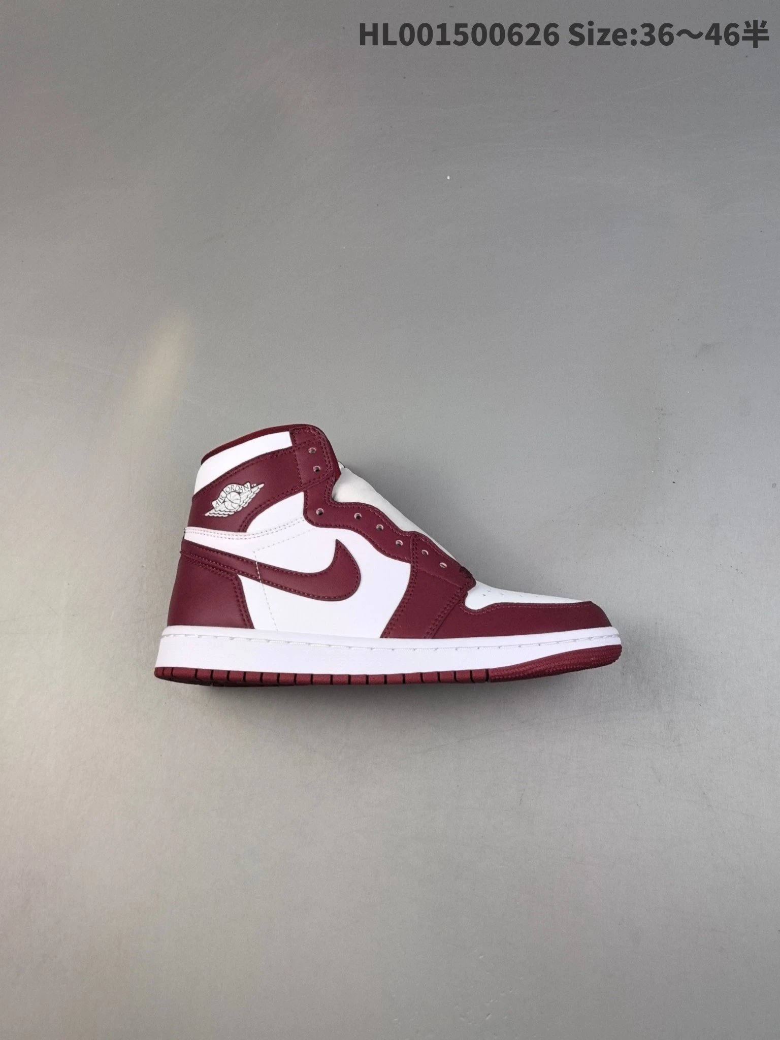 Air Jordan High OG Red White Basketball Sneakers