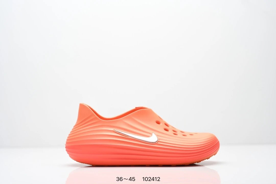 Nike Orange EVA Foam Clogs Shoes