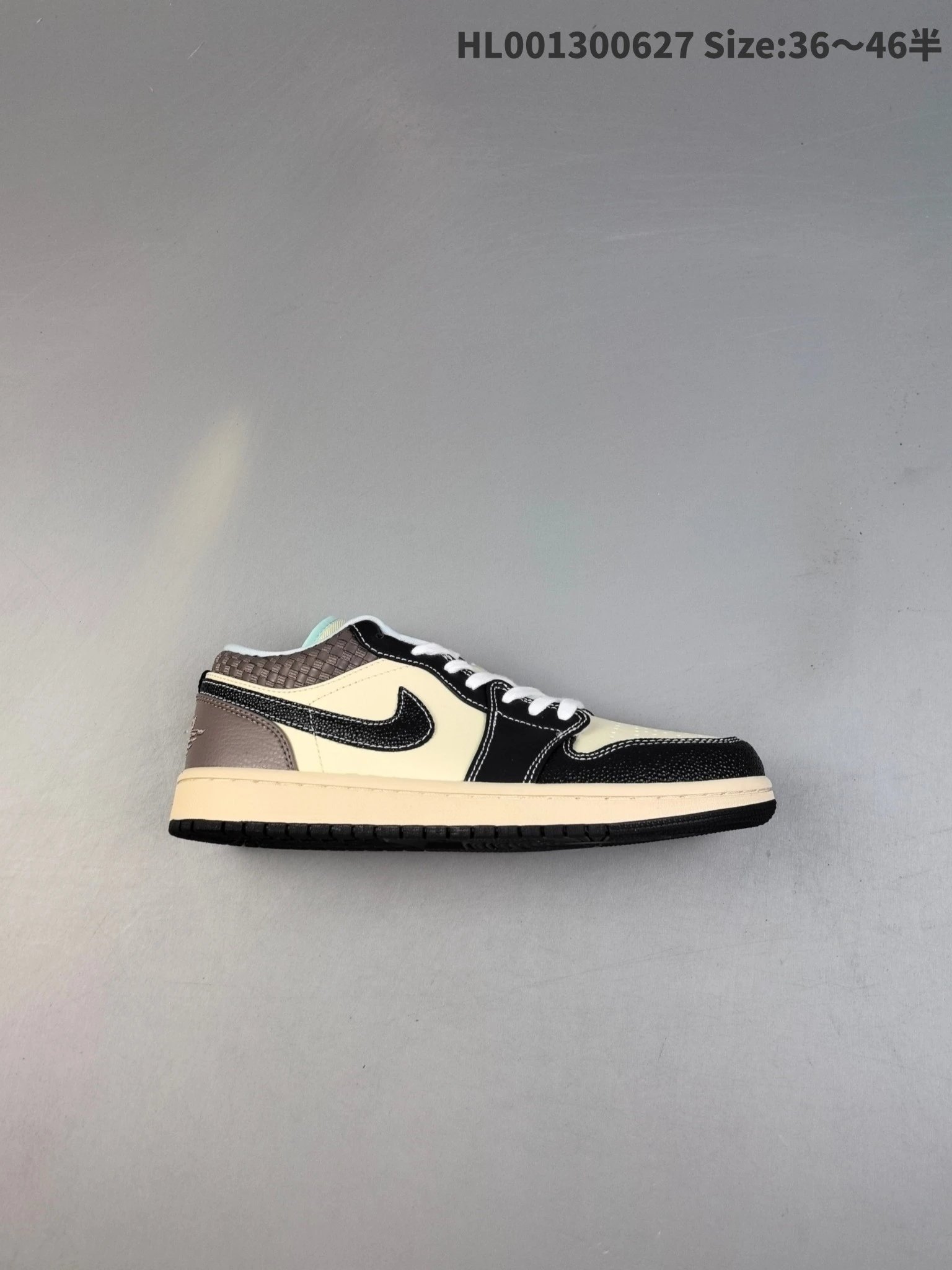 Air Jordan Low Black Beige Sneakers HL001300627