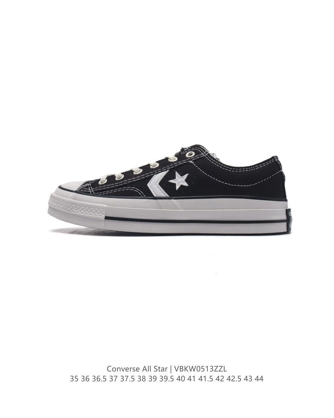 Converse All Star Black Canvas Low Top Sneakers