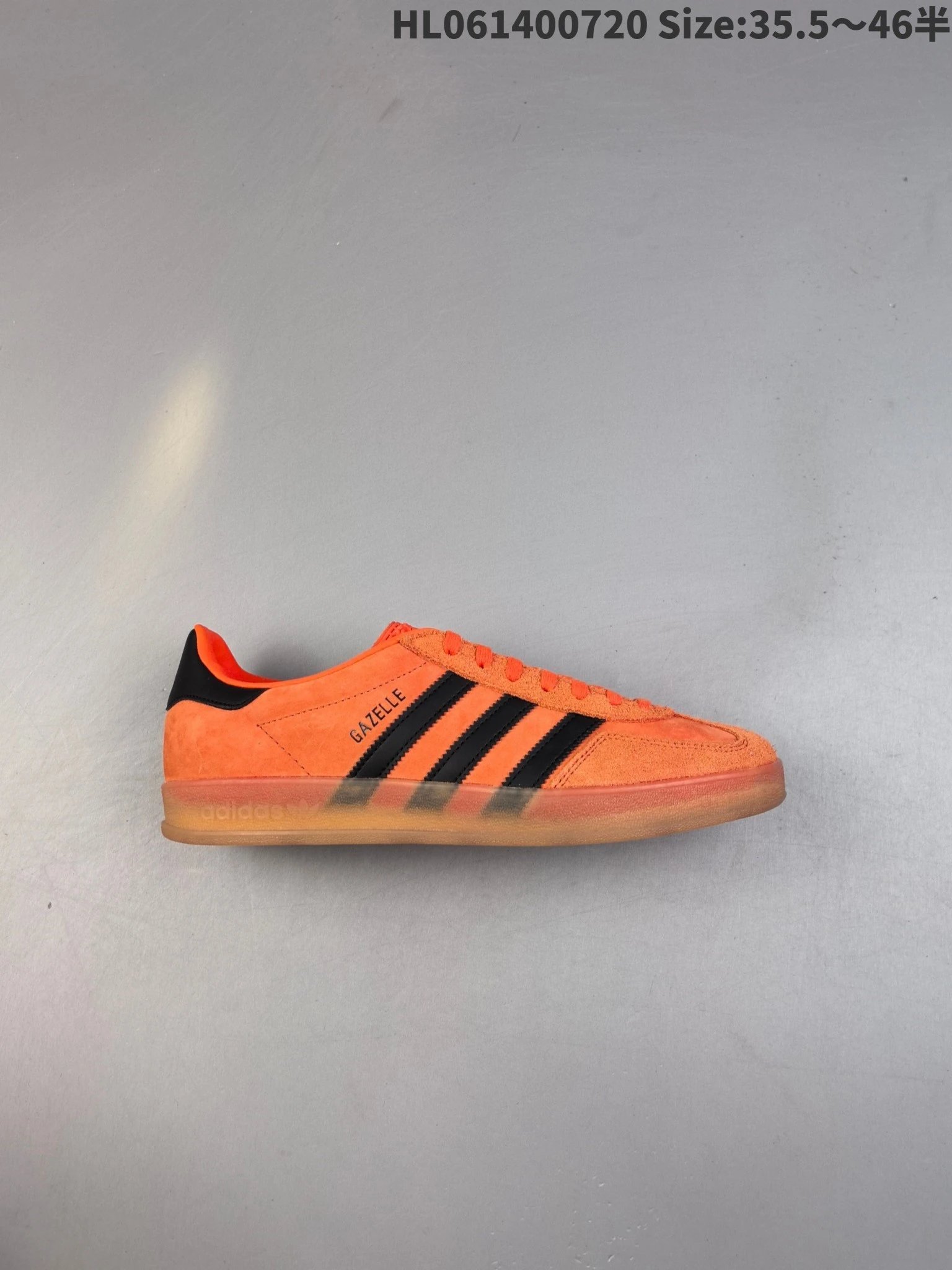 Adidas Gazelle HL061400720 Orange Suede Casual Shoes