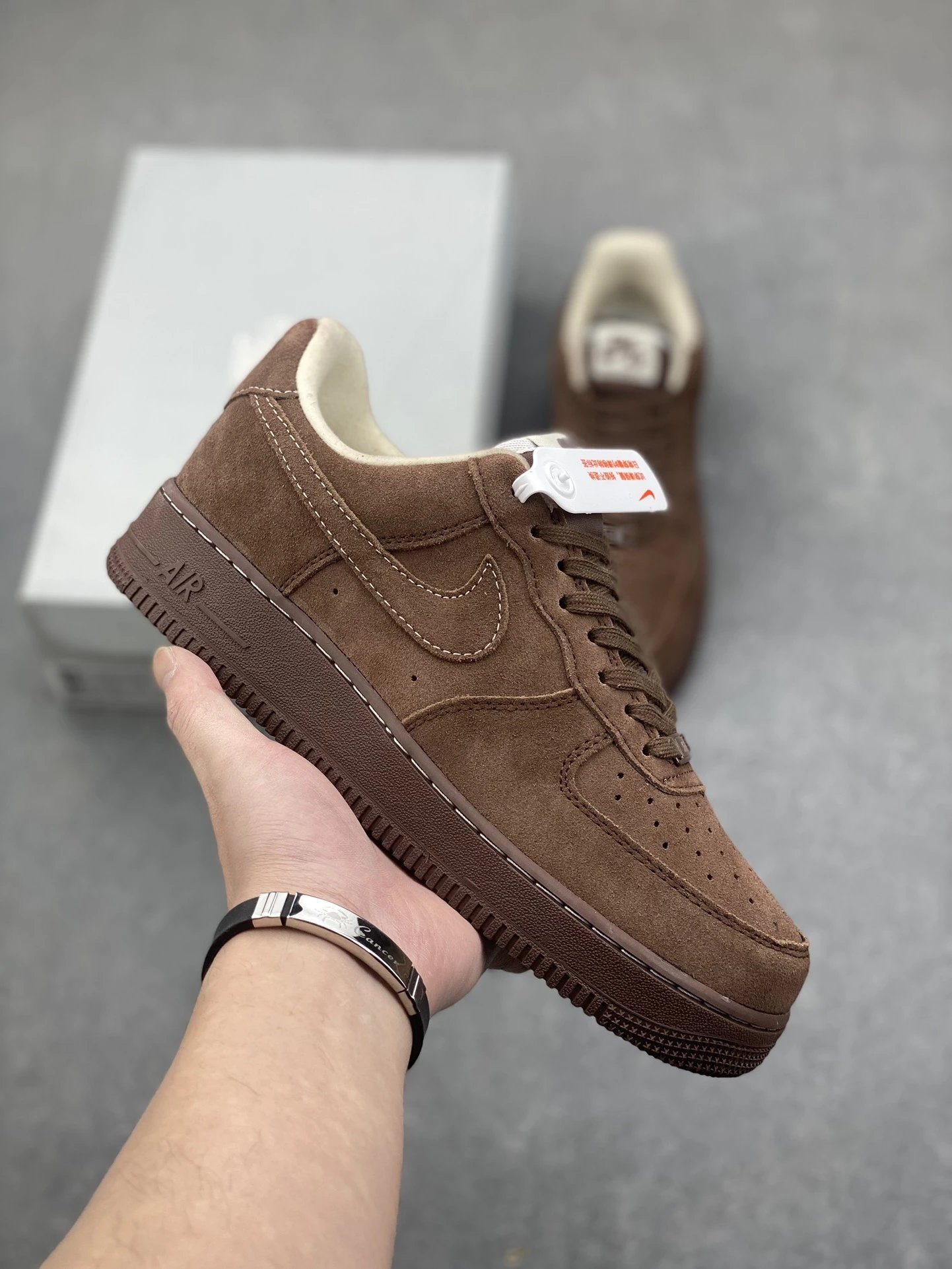 Nike Brown Suede Sneakers Men Casual Streetwear Shoes
