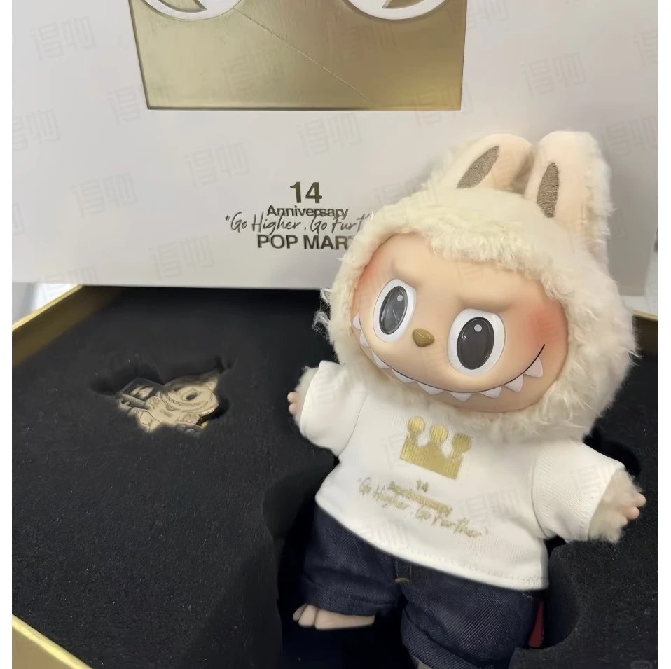 POP MART Labubu 14th Anniversary Bunny Figure